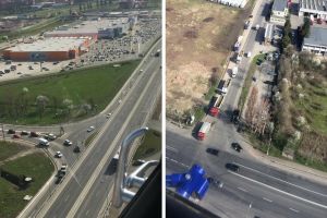 Atenţie, şoferi, Poliţia Bihor vă urmăreşte din elicopter! Imagini spectaculoase (FOTO/VIDEO)