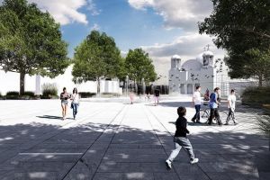 Cartierul Ioşia va avea propriul centru, în formă de piaţetă, în spatele sălii Antonio Alexe (FOTO)