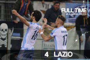 LIGA EUROPA. Meciuri SPECTACULOASE în prima manşă a „sferturilor”. S-au marcat 14 goluri în patru partide, Lazio şi Arsenal s-au impus detaşat