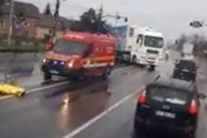 Accident pe DN 1, în Borş: Un bărbat a murit după ce a fost lovit de TIR pe trecerea de pietoni