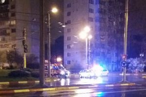 FOTO Femeie acroşată pe trecerea de pietoni pe Mihai Viteazu