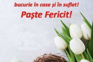 Sarbatoarea Invierii Domnului Nostru IIsus Hristos sa va aduca bucurie in case si in suflet! Paste fericit!
