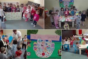 FOTO: Copilaşii de la Centrul de zi ,,Sfânta Irina” din Blaj s-au pregătit cu mare bucurie pentru Sfintele Sărbători de Paşti
