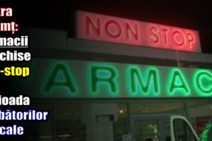 Piatra-Neamţ: Farmacii deschise non-stop în perioada Sărbătorilor Pascale