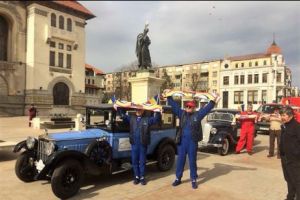 START românesc spre RALIUL de la SAN REMO