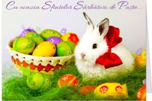 Constantin Litoiu, primarul comunei Zatreni: SARBATORI PASCALE FERICITE alaturi de cei dragi!