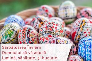 Maria Preda, director Artoprod: Sfintele sărbători Pascale sa va aducă pace, linişte şi bucurii alături de cei dragi!