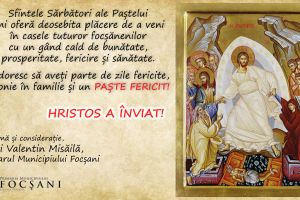 Cristi Misăilă: „Să aveţi parte de armonie în familie şi un Paşte Fericit!”