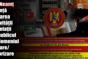 ISU Neamţ anunţă mutarea activităţii de relaţii cu publicul pe domeniul avizare/autorizare