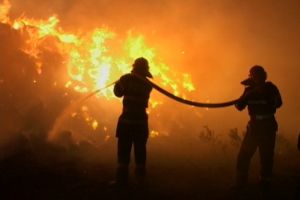 Gospodărie din satul Bogza făcută scrum de un incendiu violent