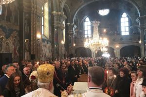 IPS Andrei, la Biserica Protopopiatului Bistriţa în a doua zi de Paşti