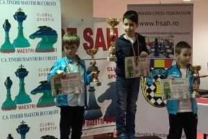 FOTO. Un sătmărean de 8 ani, campion naţional la şah