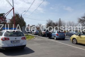 Coada kilometrica de masini la Vama Veche. Romanii care au petrecut Pastele in Bulgaria se intorc acasa