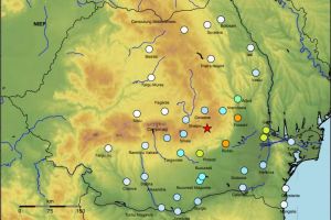 Cutremur in Romania in a treia noapte de Paste. Unde a fost epicentrul si ce magnitudine a avut. Distanta epicentru-principalele localitati din judetul Constanta 