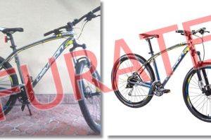 Doua biciclete furate dintr-o magazie