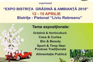 Expo Bistriţa ”Grădină & Ambianţă”, în 12-15 aprilie pe pietonal