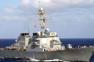 Un distrugător al marinei SUA se îndreaptă spre coasta Siriei 