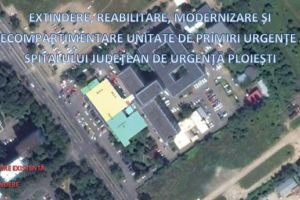 Spitalul Judetean Ploiesti se va numara printre cele mai moderne din tara! CJ Prahova continua reabilitarea cu extinderea sectiei Primiri-Urgente