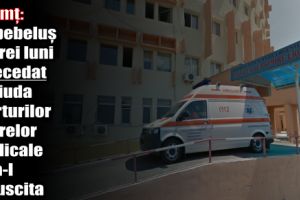 Neamţ: Un bebeluş de trei luni a decedat în ciuda eforturilor cadrelor medicale de a-l resuscita