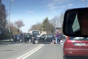 Accident pe strada Milcov