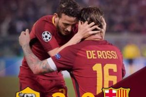 LIGA CAMPIONILOR. CUTREMUR în „Cetatea Eternă”. AS Roma A SPULBERAT-O pe Barcelona şi merge în SEMIFINALE. Catalanii CÂȘTIGASERĂ cu 4-1 în tur