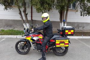 Constanta. Motocicletele SMURD au intervenit in ajutorul cetatenilor si in sezonul rece. La ce cazuri intervin motocicletele SMURD (galerie foto)