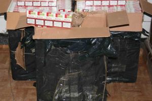 Țigări de 10.000 de euro capturate la Izvoarele Sucevei