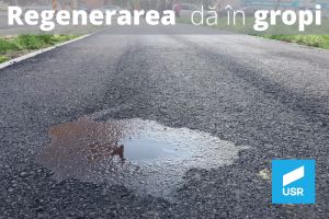 USR Arad: „Regenerarea urbană dă în gropi!”