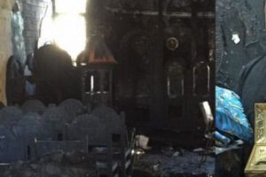 MINUNE! Ce s-a întâmplat cu MOAŞTELE din ALTAR după un INCENDIU care a ARS totul în BISERICĂ