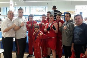 Patru succese pentru pugiliştii de la Basti Box Salonta la Cupa Tesco din Ungaria