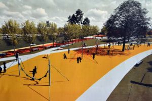 Parc de 1,5 hectare, cu pajişte şi terenuri de sport, pe strada Ion Bogdan din Oradea. Vezi cum va arăta! (FOTO)