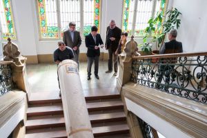 Tripticul „Înmormântarea lui Hristos“ a fost astăzi trimis spre restaurare