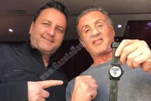De la Pucioasa, la Hollywood! Un ceas Augustin va fi purtat de Sylvester Stallone