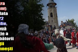 Piatra-Neamţ: Pe 22 aprilie, o nouă ediţie a Sărbătorii Curţii Domneşti