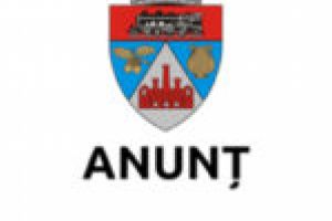 ANUNȚ LICITAȚIE PUBLICĂ