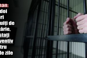 Roman: Cei doi tineri bănuiţi de tâlhărie, arestaţi preventiv pentru 30 de zile