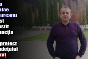 Doru Nicolae Ungureanu a fost învestit în funcţia de subprefect al judeţului Neamţ