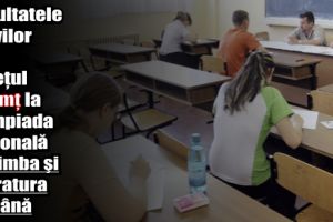 Rezultatele elevilor din judeţul Neamţ la Olimpiada Naţională de limba şi literatura română