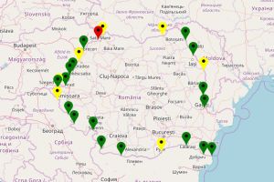 FOTO. Trafic infernal în Vama Petea! Astăzi, s-a stat peste 2 ore la rând