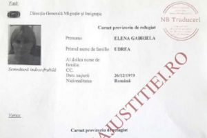 DOCUMENTUL care îi contrazice pe judecători. CARNETUL DE REFUGIAT al ELENEI UDREA