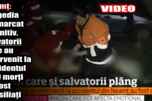 Neamţ: Tragedia i-a marcat definitiv. Salvatorii care au intervenit la accidentul cu 9 morţi au fost consiliaţi