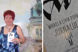 Scriitoarea Mihaela Livia Popa îi invită pe cititori în lumea ei, regăsită în „Jurnalul lui M”, noua sa carte (GALERIE FOTO)