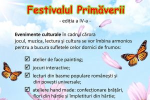 Biblioteca Aman participă la Festivalul Primăverii