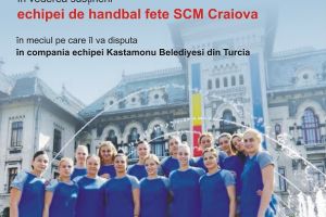 Biblioteca Aman susţine echipa de handbal fete SCM Craiova