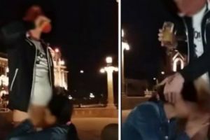 Tinerii care s-au destrăbălat în Piaţa Unirii din Oradea, trimişi în judecată I VIDEO