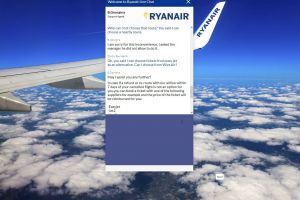 Nu vă lăsaţi la Ryanair! Un orădean care avea bilete spre Londra a obţinut cu greu noi rezervări