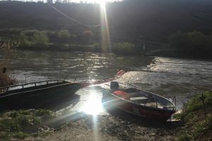 Uleiul industrial scurs în râul Mureş nu a fost absorbit în totalitate de cele două baraje din Alba. ALERTĂ în Hunedoara