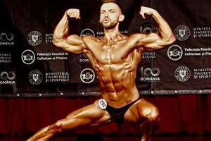 FOTO. Sătmăreanul Răzvan Șunea, locul I la etapa zonală B a Campionatului Naţional de Culturism şi Fitness