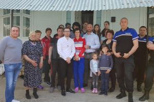 Cătălina Puşcaşu, femeia bolnavă de cancer din Lămăşeni, a primit  sâmbătă 8. ...