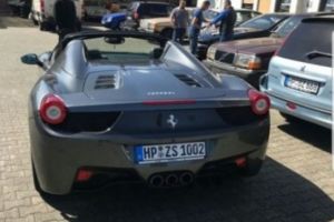 Un ploiestean isi inchiriaza Ferrari-ul cu 1000 de euro/zi celor care vor sa se simta 